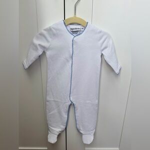 Picot Trim Footie NB